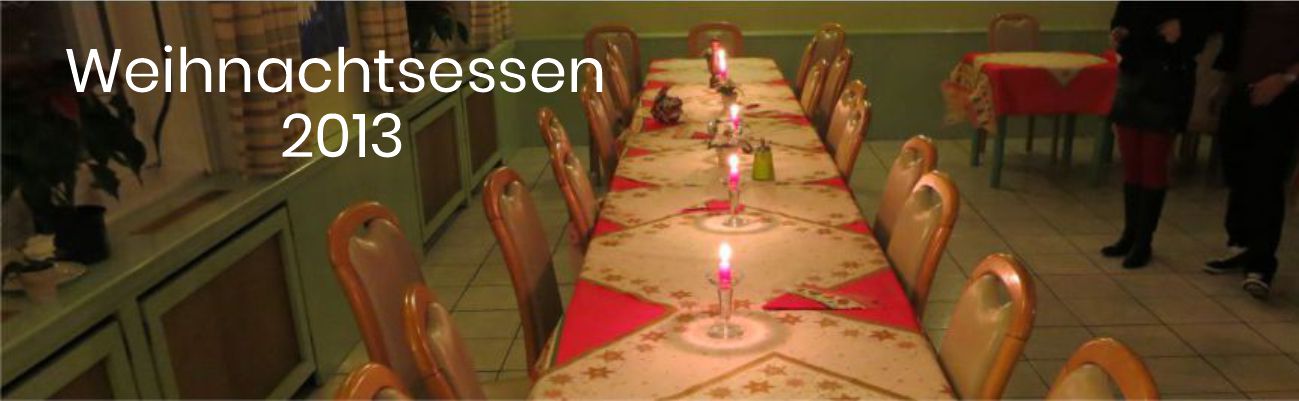 Weihnachtsessen 2013