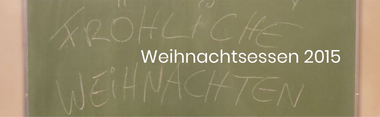 Weihnachtsessen 2015
